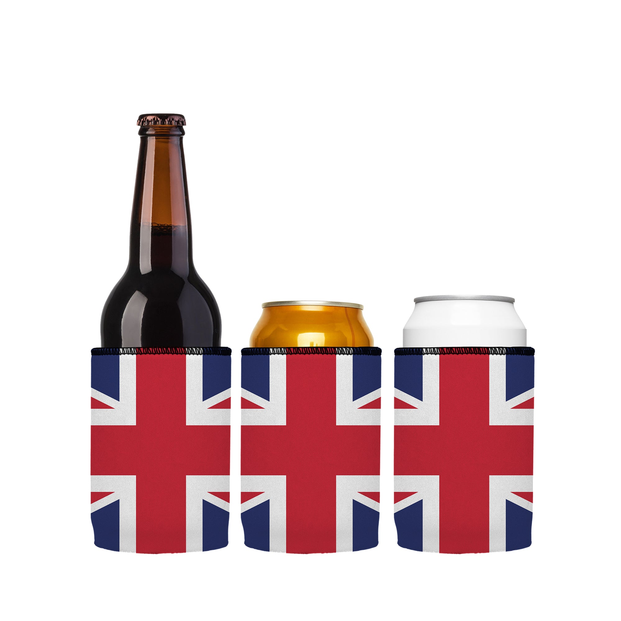 Stubbyz Union Jack Stubby Cooler 3-Pack
