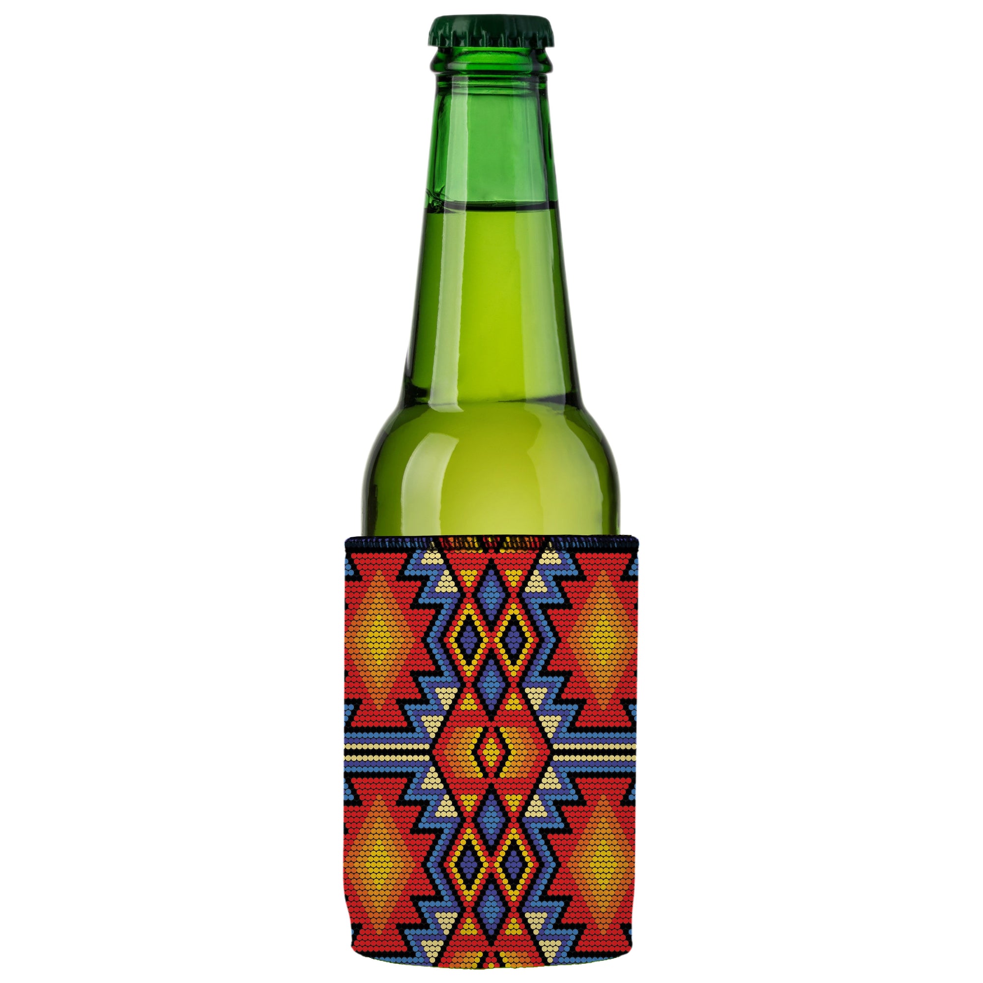 Stubbyz Huichol Beading Stubby Cooler