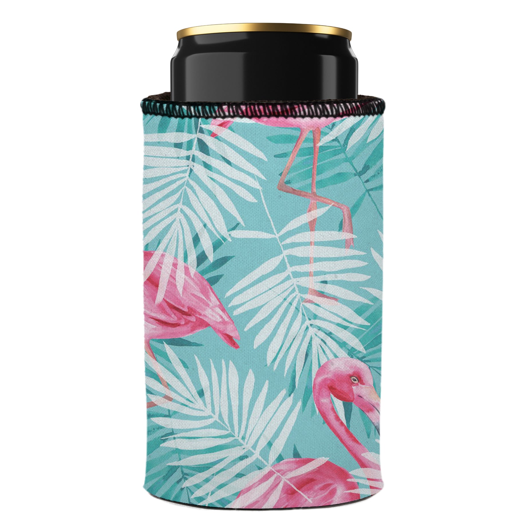 Stubbyz Pink Flamingos Stubby Cooler