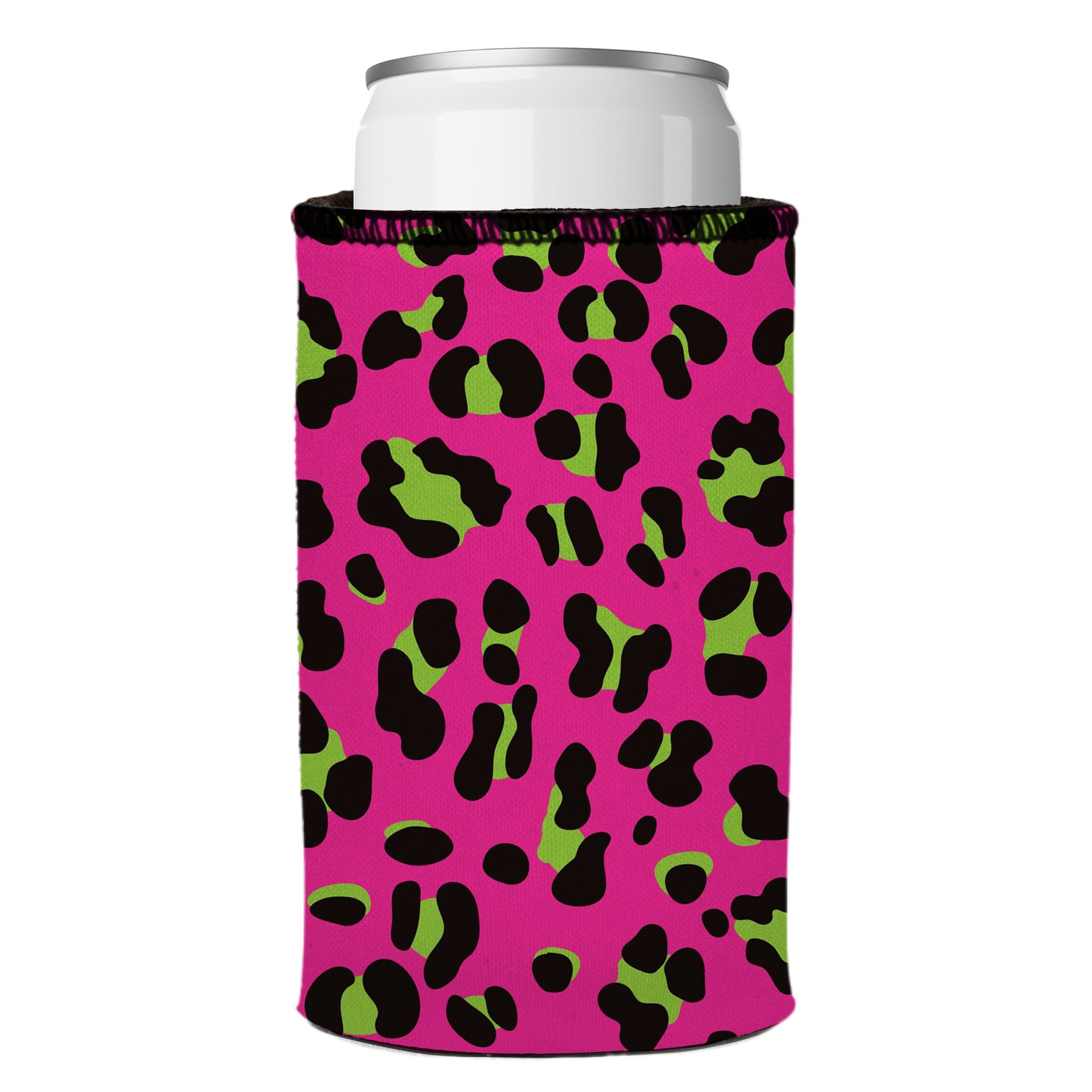 Stubbyz 80s Leopard Print Stubby Cooler